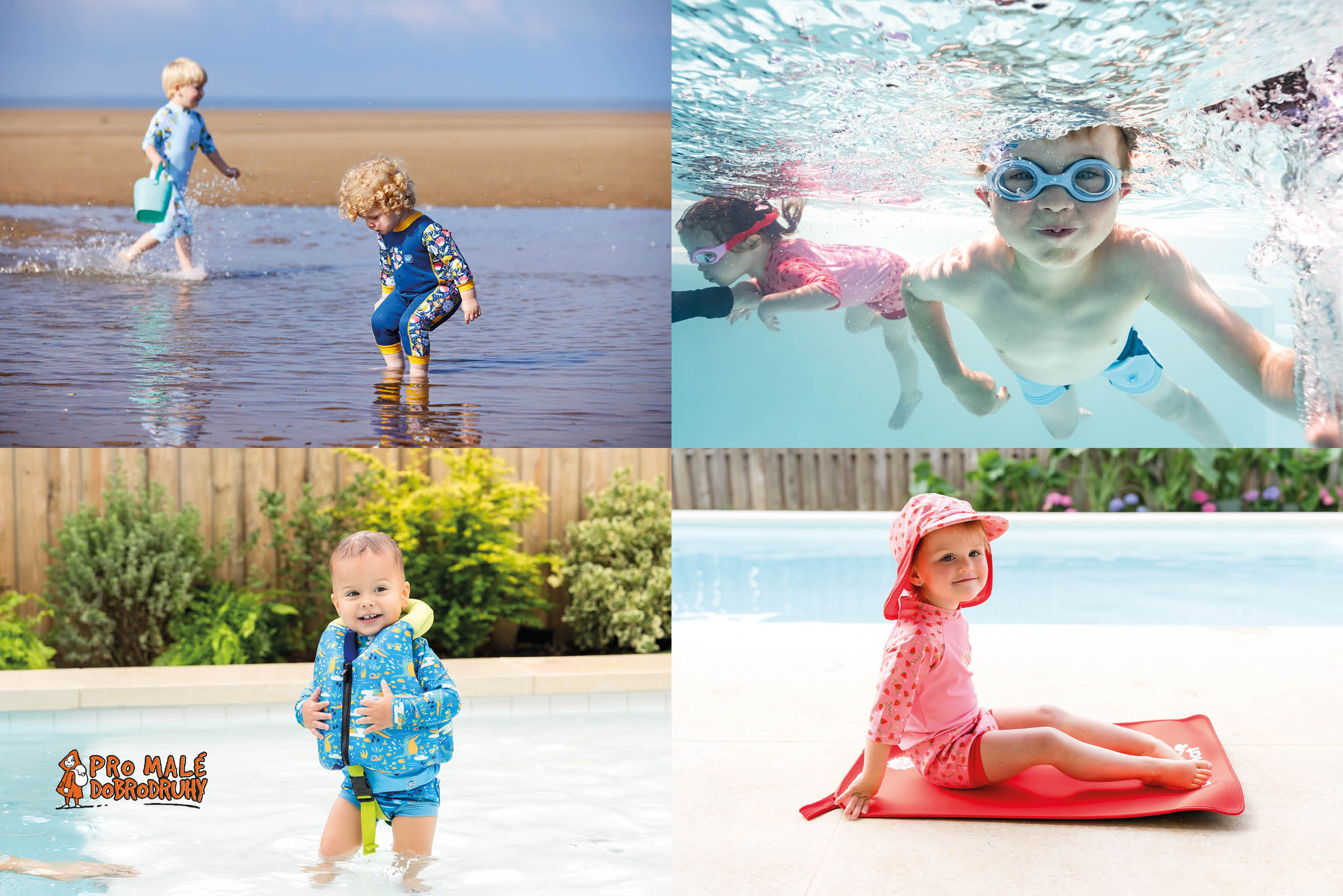 První vodní dobrodružství bez starostí